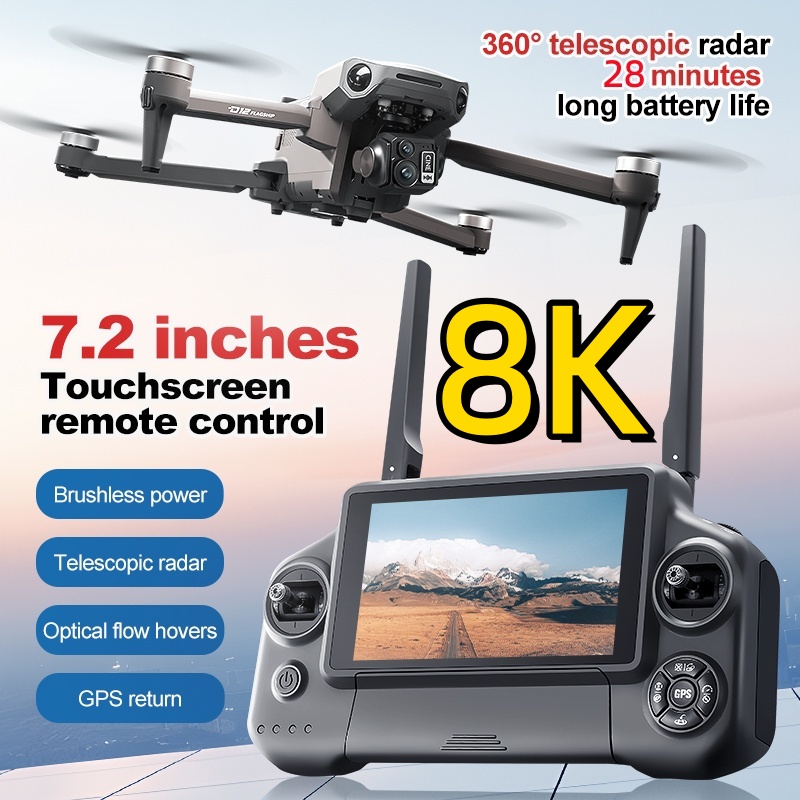 Drone Controller Screen - Dron RC con Control Remoto FPV,