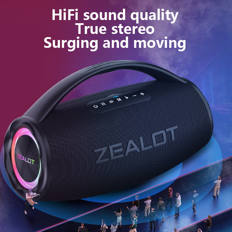 ZEALOT S97 80W Altavoz inalámb - Holy Stone Drone Hs175 reseña y precio