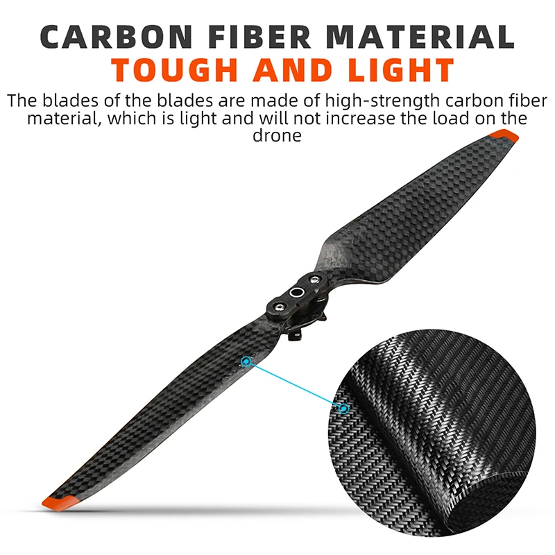 4 Uds hoja de fibra de carbono - Dji Drone Air 3 reseña y precio
