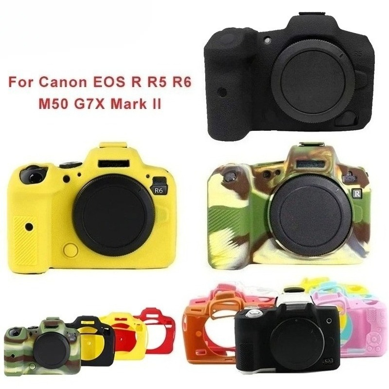 Funda de silicona de goma para - Canon Camera Eos M50 Mark Ii reseña y precio