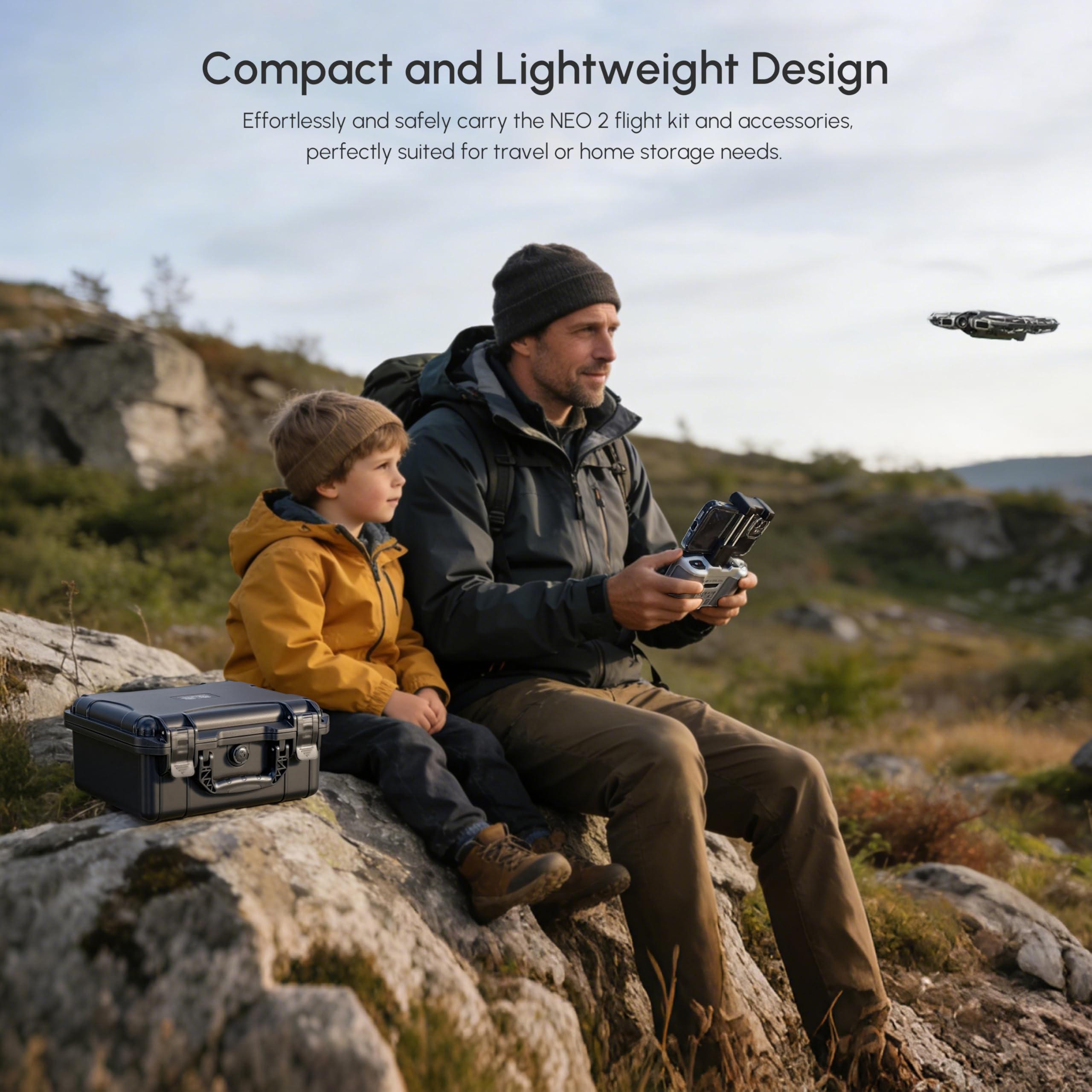 Estuche NEO 2, Estuche Rígido  - Drone Controller Hood reseña y precio