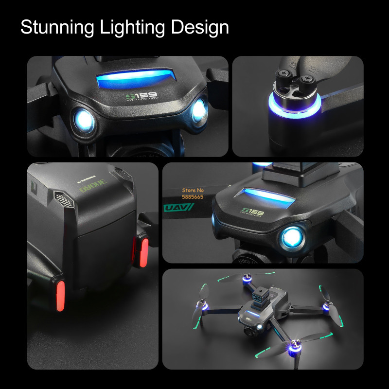 8K Cámara Dual 5G WIFI FPV Con - Drone Controller Screen reseña y precio