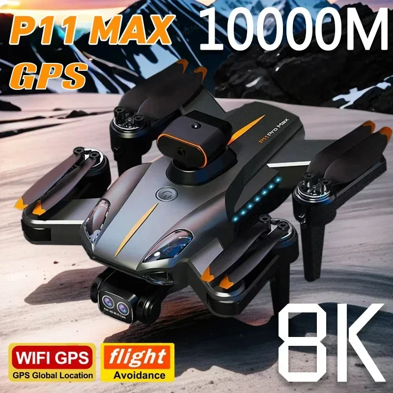 Dron P11 Pro Max 8K 5G GPS pro - Eachine Drone E58 reseña y precio