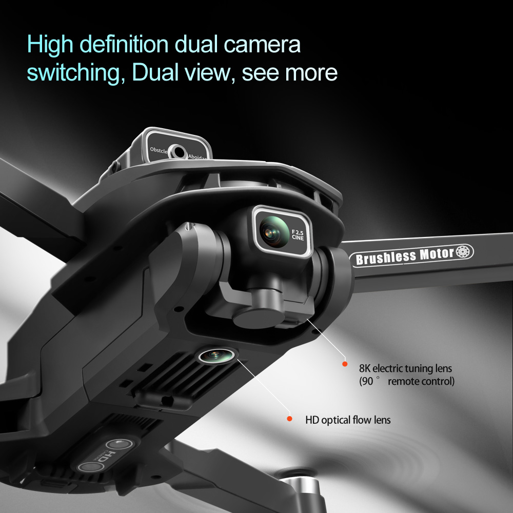 V168 PRO Max GPS Drone 8K Prof - Drone Controller Screen reseña y precio