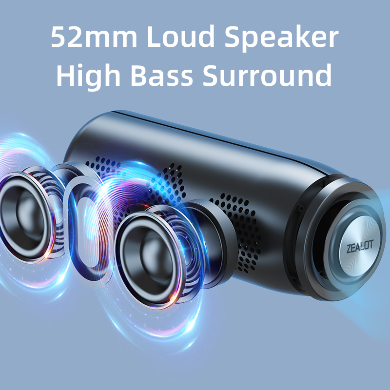 ZEALOT-S51 Altavoz Bluetooth p - Holy Stone Drone Hs175 reseña y precio