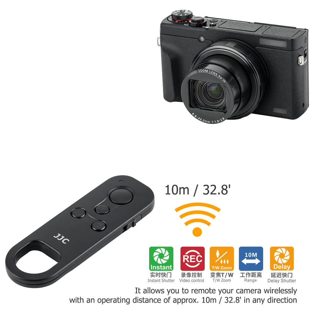 JJC BR-E1 Control remoto Bluet - Canon Camera Eos M50 Mark Ii reseña y precio