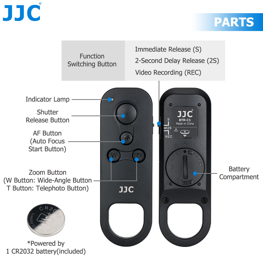 JJC BR-E1 Control remoto Bluet - Canon Camera Eos M50 Mark Ii reseña y precio