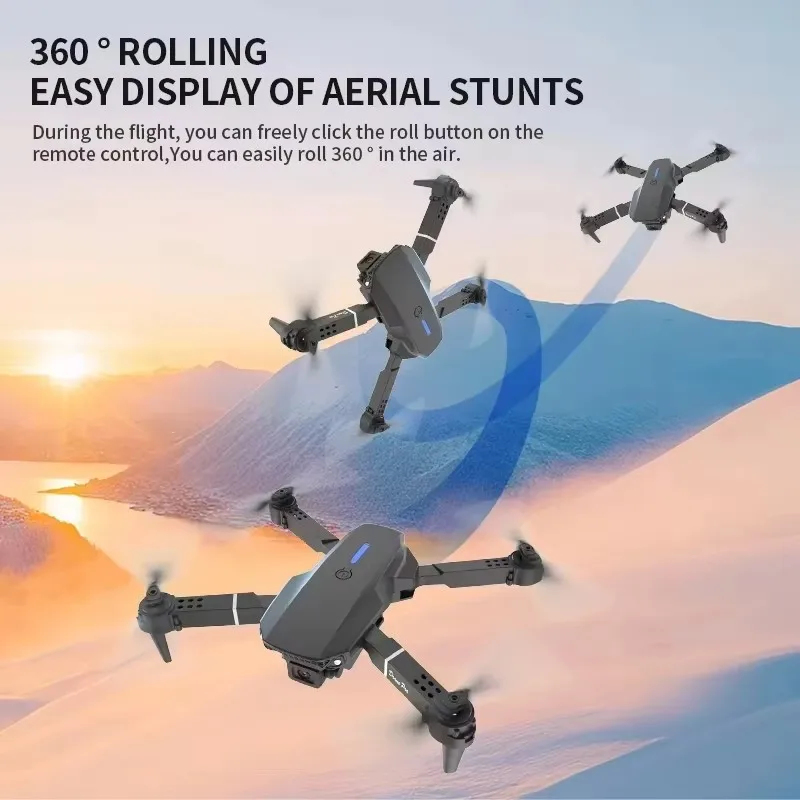 Dron Profesional E88 para Niño - Eachine Drone E58 reseña y precio