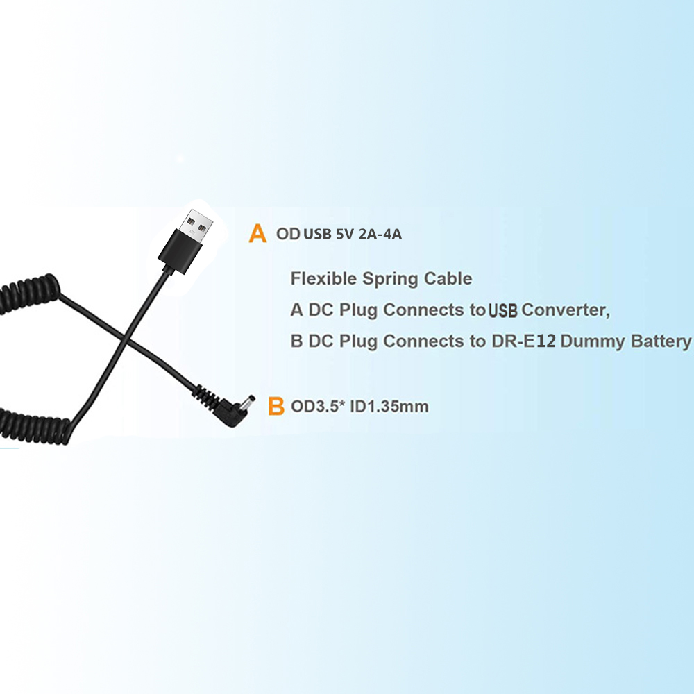 Cable de alimentación USB ACK- - Canon Camera Eos M50 Mark Ii reseña y precio