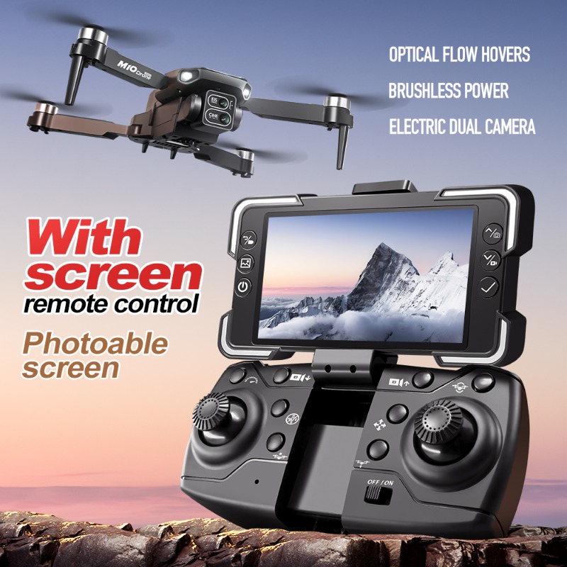 Dron con Cámara M10, Control R - Drone Controller Screen reseña y precio