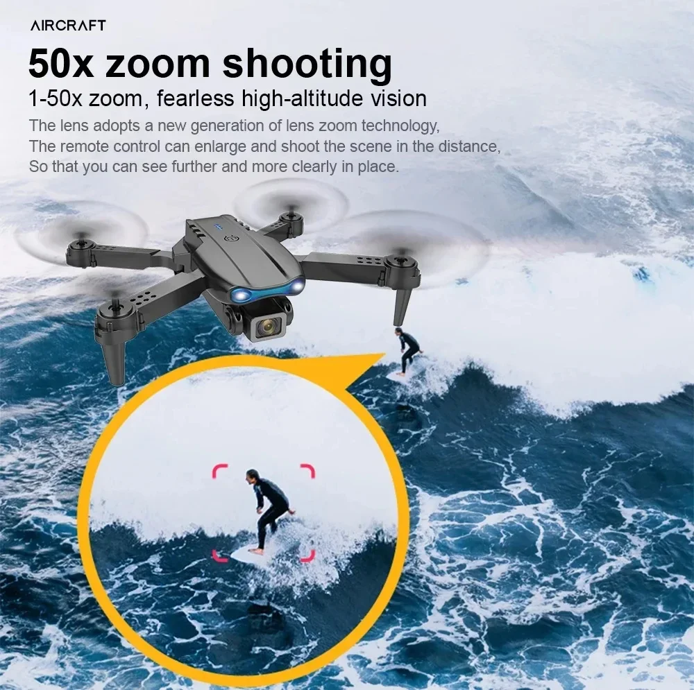 Dron Profesional E99Pro con Cá - Eachine Drone E58 reseña y precio