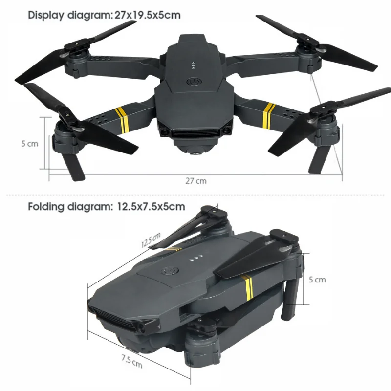 Drone 4K Eachine E58 WIFI FPV  - Eachine Drone E58 reseña y precio